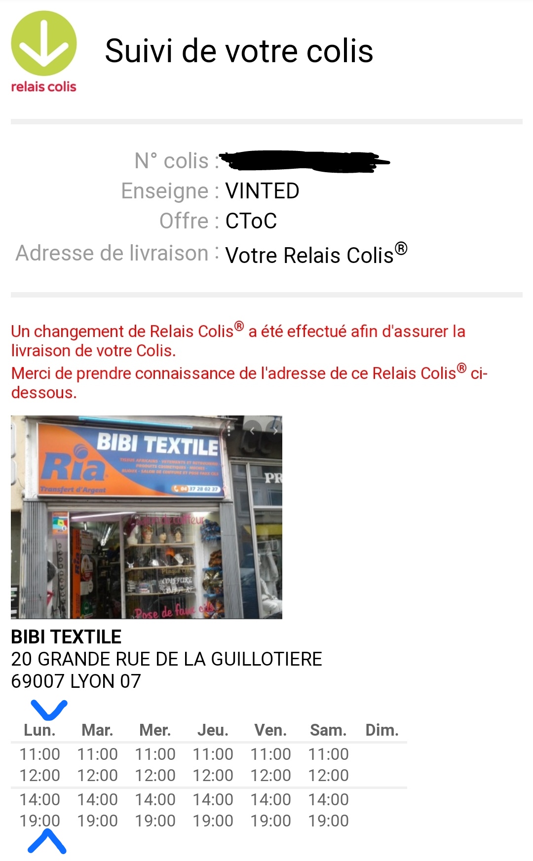 Photo n° 3 de l'avis de Cristie. fait le 07/02/2022 à 16:56