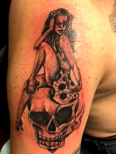 Explore simple skyrim tattoo ideas, creative tattoo ideas in Seymour, available at American Gypsy Tattoo Corp.