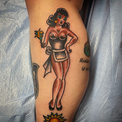 Explore mom memorial tattoo ideas, creative tattoo ideas in Denton, available at Black Anchor Tattoo