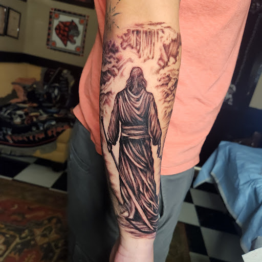 Explore submissive tattoo ideas, creative tattoo ideas in Augusta, available at Mr. Tattoo