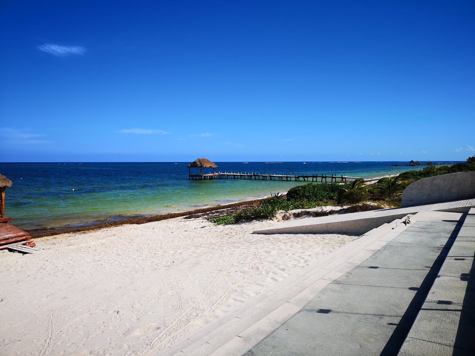 Foto von Bahia Petempich beach - beliebter Ort unter Entspannungskennern