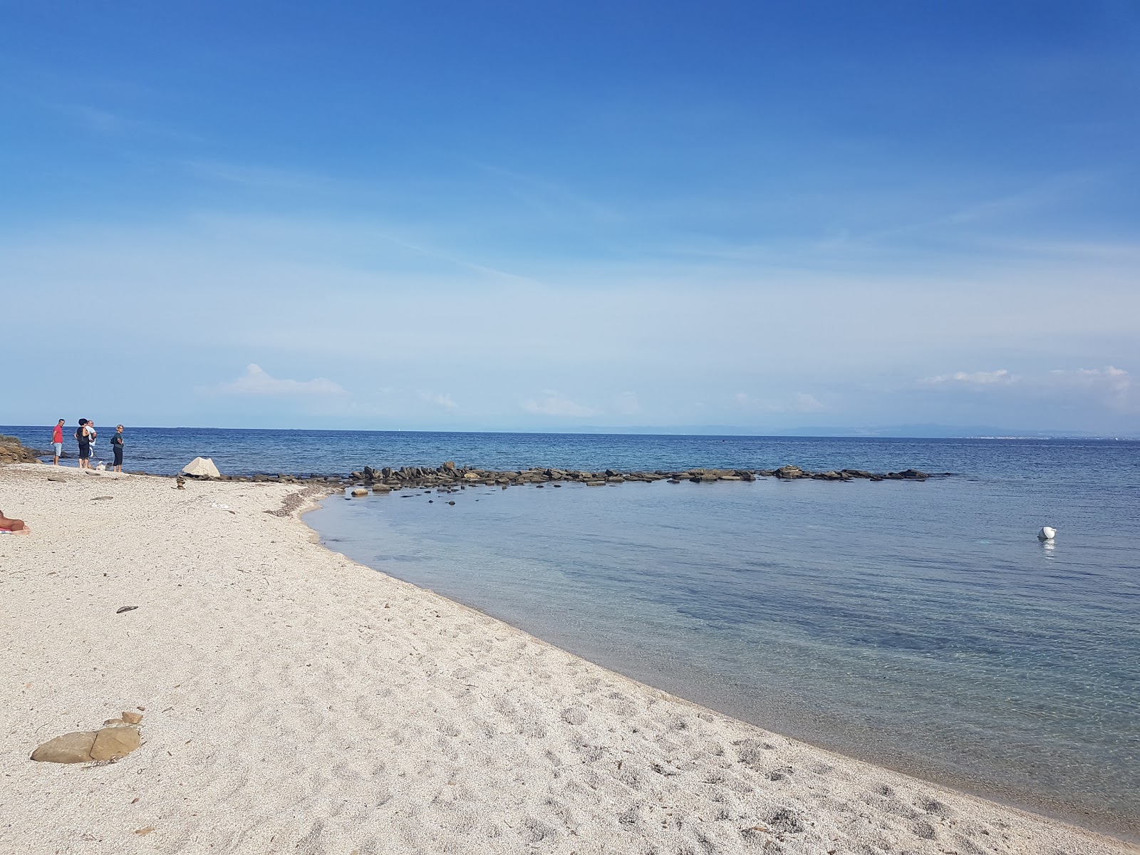 Foto van Spiaggia delle Tonnare met gemiddeld niveau van netheid