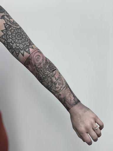 Explore cerberus tattoo ideas, creative tattoo ideas in Springfield, available at Triumph Tattoo