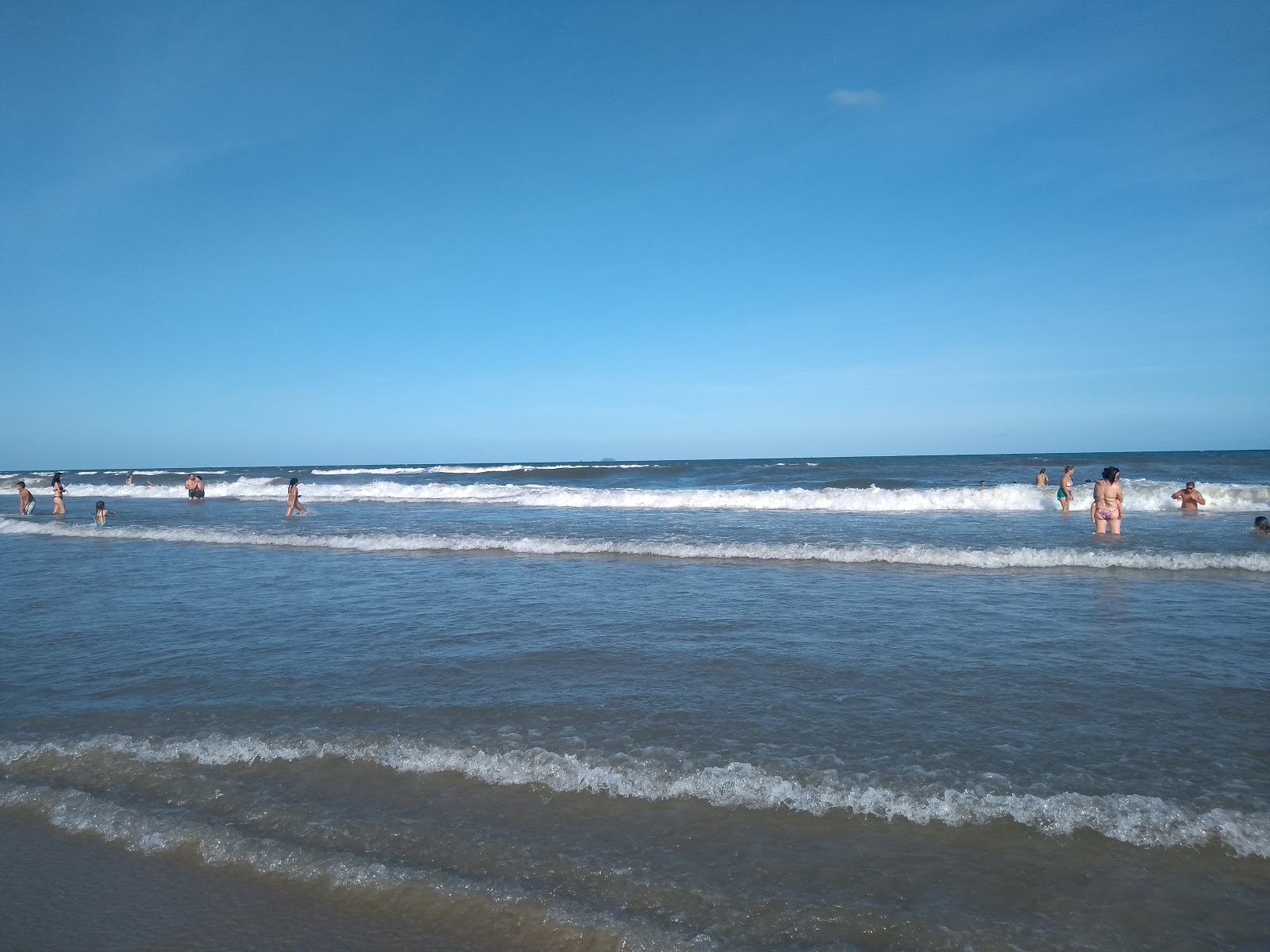 Foto von Strand Balneario Solymar und die siedlung