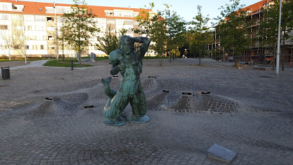 Skulptur 'Triton - Vandkunst'