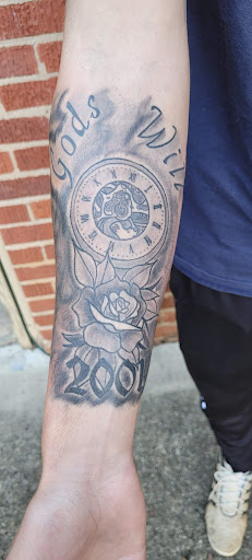 Explore date tattoo ideas for guys, creative tattoo ideas in Meridian, available at SK-Tattoo1