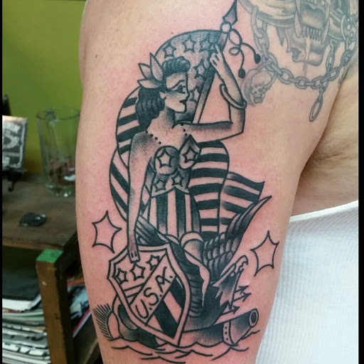 Explore geology tattoo ideas, creative tattoo ideas in Los Angeles, available at Tinta Rebelde hardcore tattoo