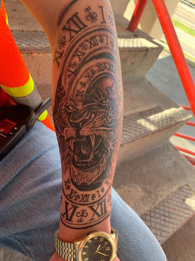 Explore tattoo ideas dog paws, creative tattoo ideas in Gretna, available at Crest coast tattoo & Art gallery