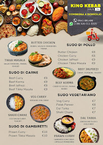 Carte du KING Kebab Rimini à Rimini