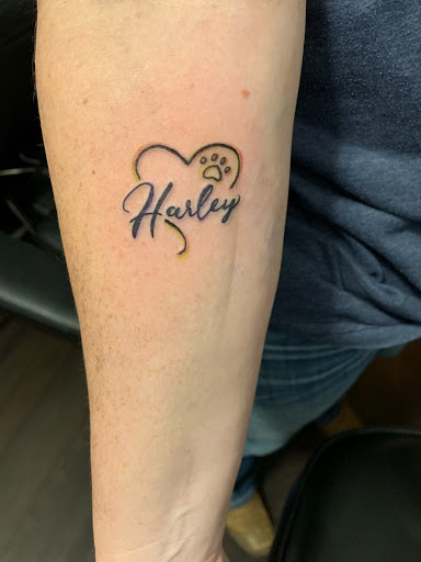 Explore step dad tattoo ideas, creative tattoo ideas in Bryan, available at Ink Dreams Tattoo