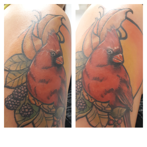 Explore grandkids tattoos ideas, creative tattoo ideas in Tyler, available at Permanent Marks Tattoo Gallery