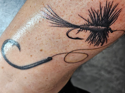 Explore upper arm tattoo ideas, creative tattoo ideas in West Chester, available at Hive Tattoo Collective