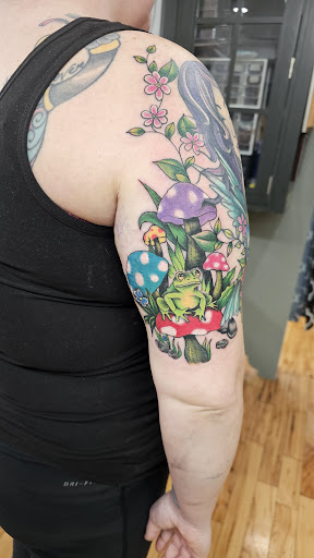 Explore finger hand tattoo ideas, creative tattoo ideas in Morristown, available at Ink Dreams Tattoo