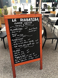 Menu du Restaurant Le Diabatéba à Toulouse