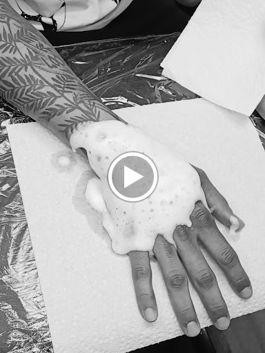 Explore until we meet again tattoo ideas, creative tattoo ideas in Bronx, available at Brass Knuckles Ink Tattoo Studio