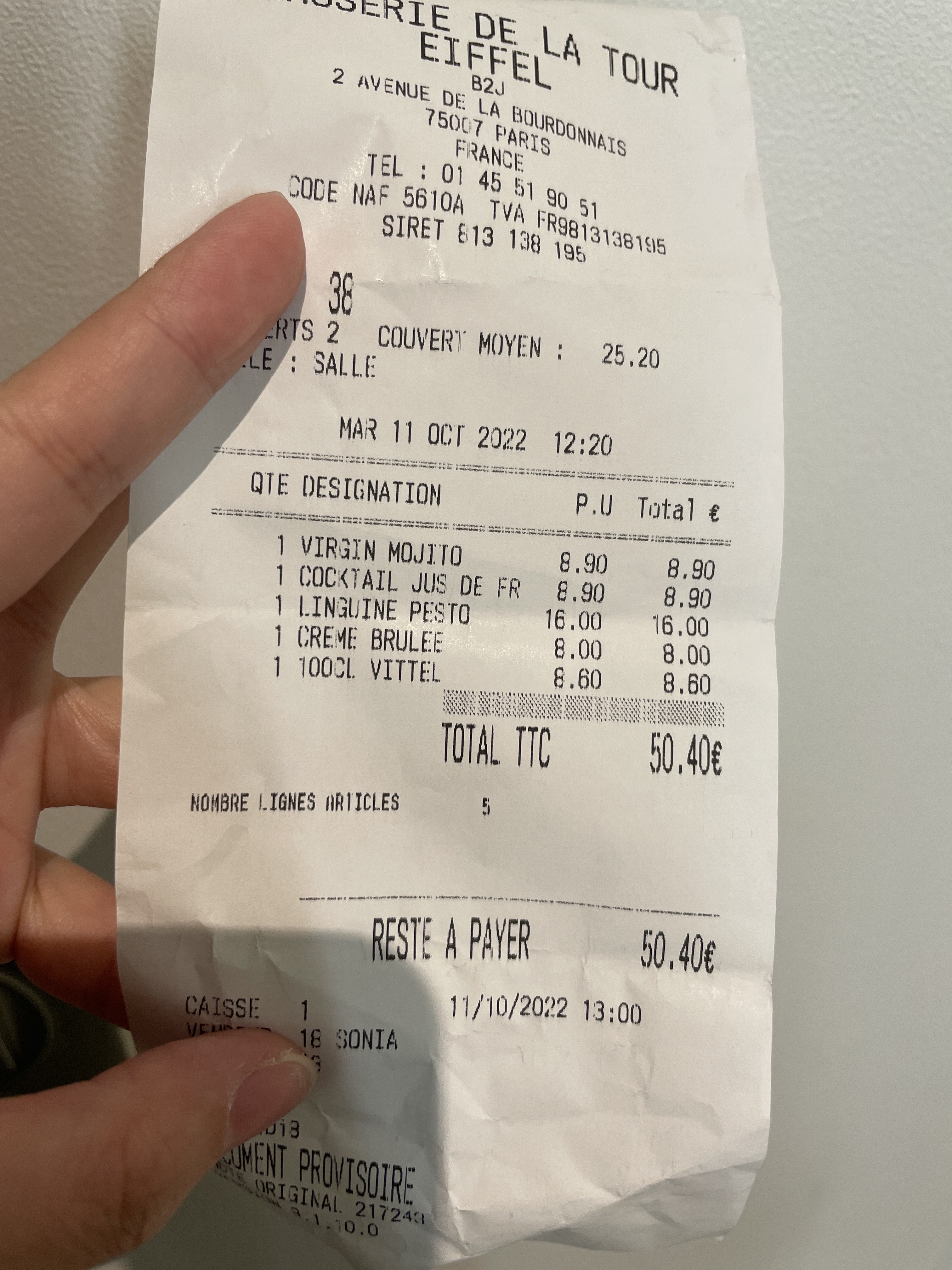 Photo n° 2 de l'avis de Wong.r fait le 11/10/2022 à 15:47
