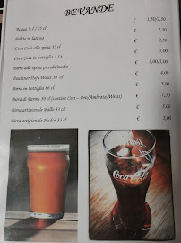 Bar On the road à Calestano menu