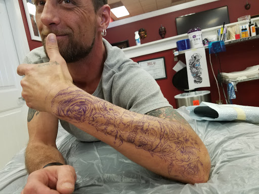 Explore family birth flower tattoo ideas, creative tattoo ideas in Katy, available at Artistic Impressions Tattoo Studio