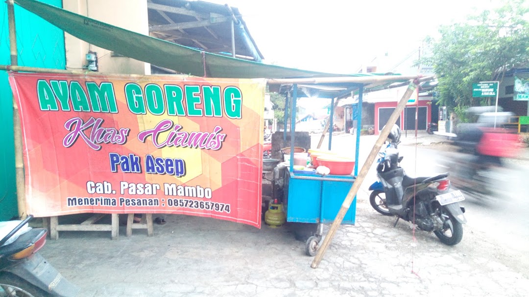 Ayam goreng pak asep khas ciamis