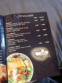 Alcazar à Stains menu