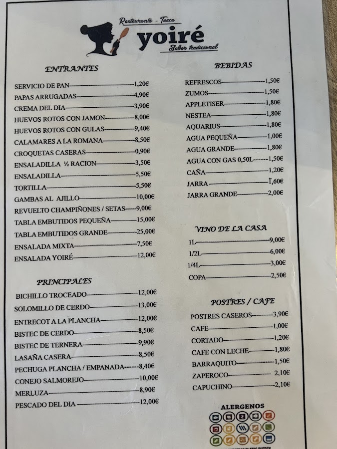 Tasca Restaurante Yoiré