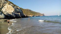Foto di Cala Vallcarca con molto pulita livello di pulizia