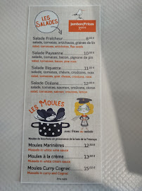 Crêperie Creperie le Cap Frehel à Plévenon - menu / carte