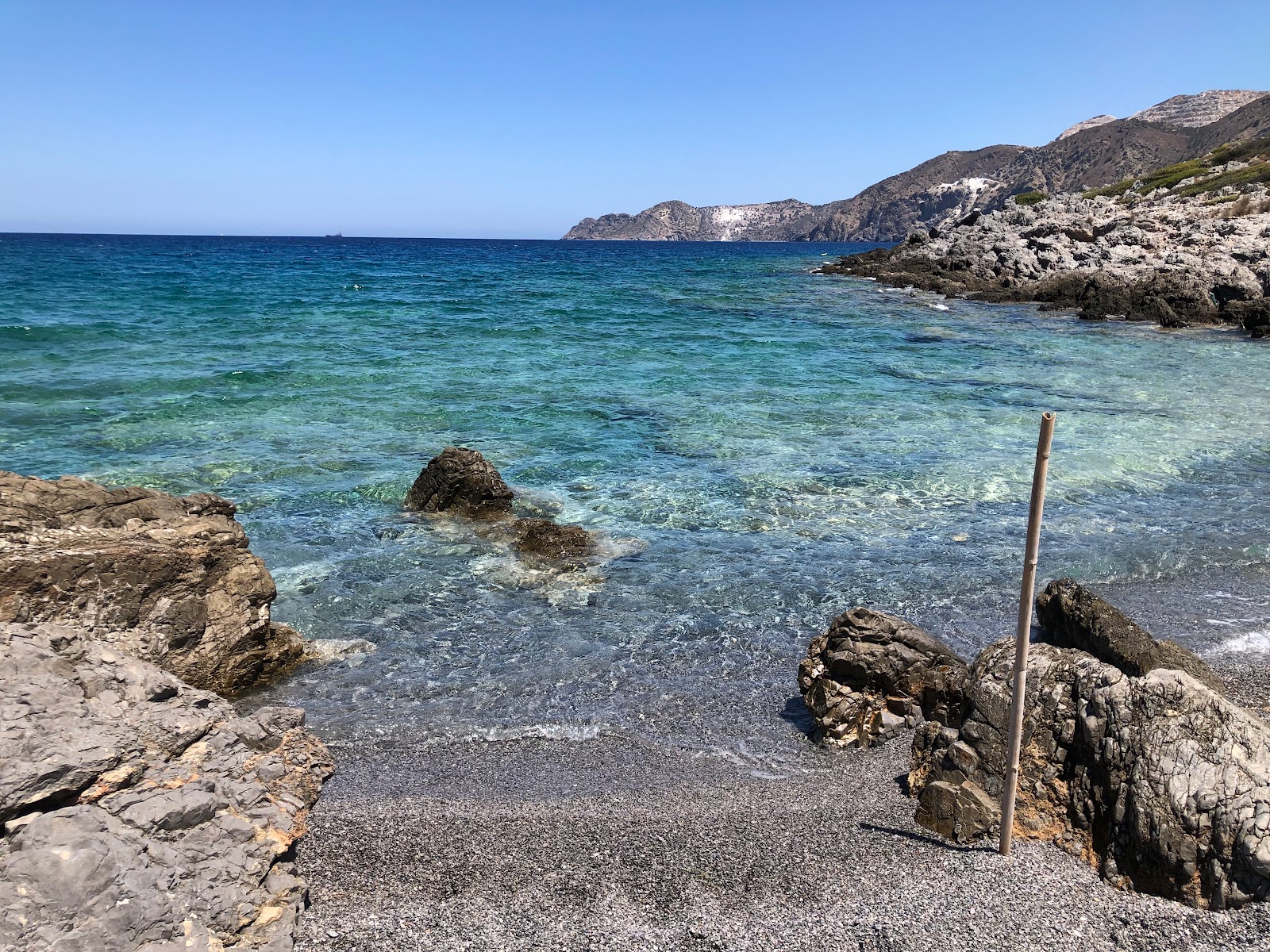Foto di Legamenis Beach con una costa dritta