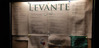 Levante Restaurant à Radolfzell menu
