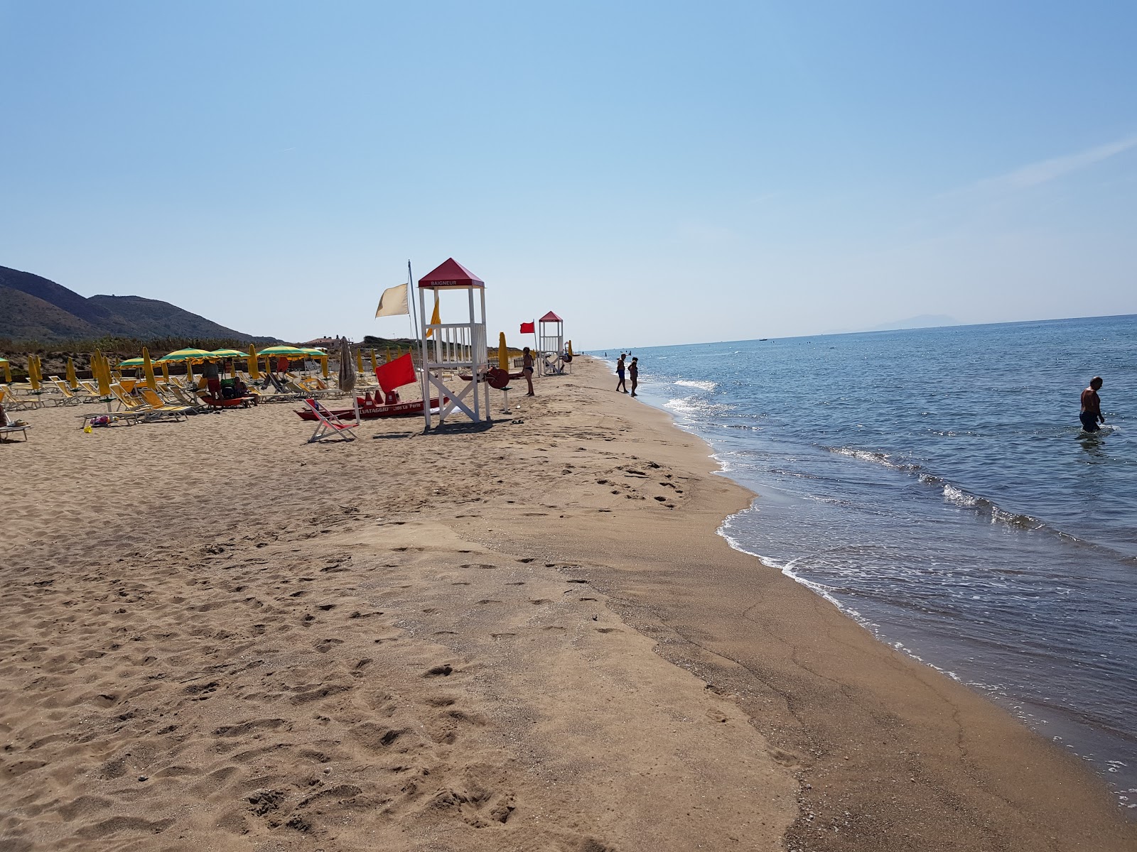 Fotografija Plaža Le Vagnole z visok stopnjo čistoče