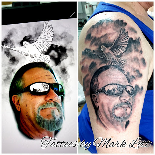 Explore mens face tattoos ideas, creative tattoo ideas in Saint Petersburg, available at Edens Apple Tattoos and Piercings