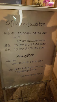 Bai Bua Thai Restaurant à Wiesbaden carte