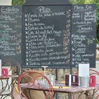 Menu / carte de Restaurant l'Orangerie à Castelnau-de-Guers