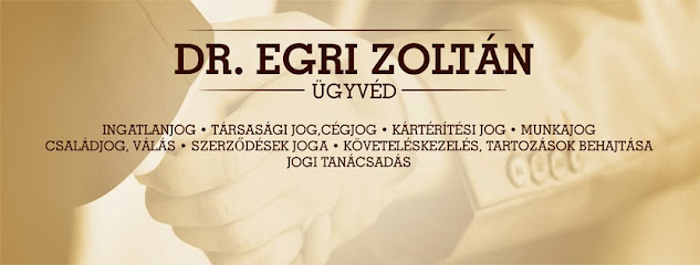 Dr. Egri Zoltán ügyvéd, Családjogi szakjogász