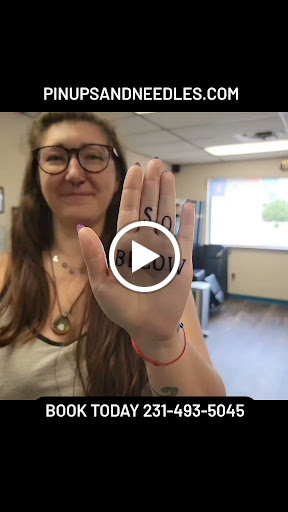 Explore gory tattoo ideas, creative tattoo ideas in Traverse City, available at Pinups & Needles