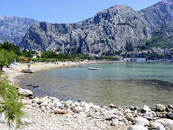 Omis beach的照片 具有有点干净级别的清洁度