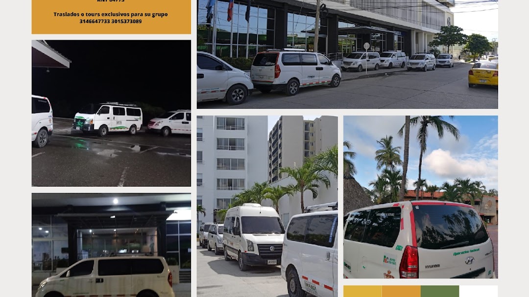 RTC tours y transporte santa Marta