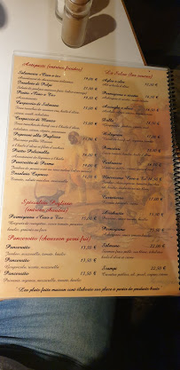 Restaurant italien Ristorante Ciao a Te à Grenoble - menu / carte