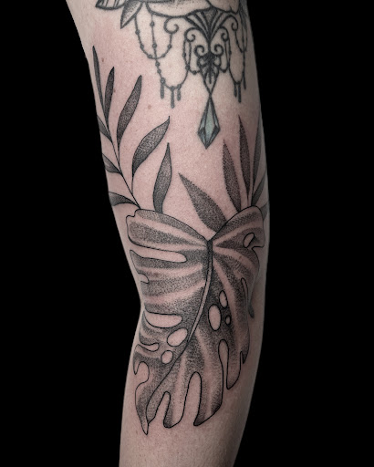 Explore coral reef tattoo ideas, creative tattoo ideas in Johnson City, available at Gold Cross Tattoo Co.