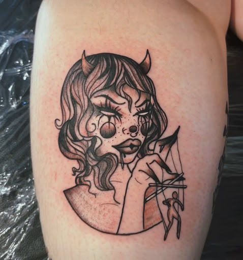 Explore cover up tattoo ideas on arm, creative tattoo ideas in Roxboro, available at Ank The Tattoo Shop