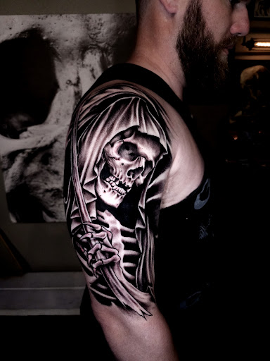 Explore shamrock tattoo ideas, creative tattoo ideas in College Station, available at Legacy Tattoo Lounge