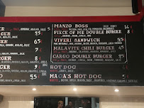 Restaurant de hamburgers Maga's Burger Pigneto à Rome (le menu)