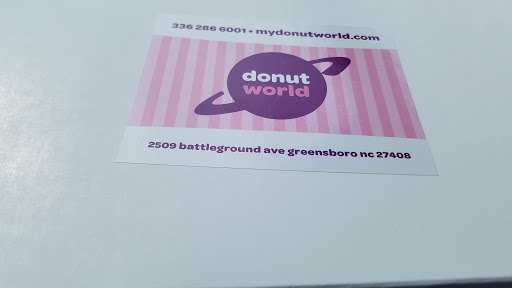Donut Shop «Donut World», reviews and photos, 2509 Battleground Ave, Greensboro, NC 27408, USA