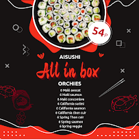 Aisushi Orchies à Orchies menu