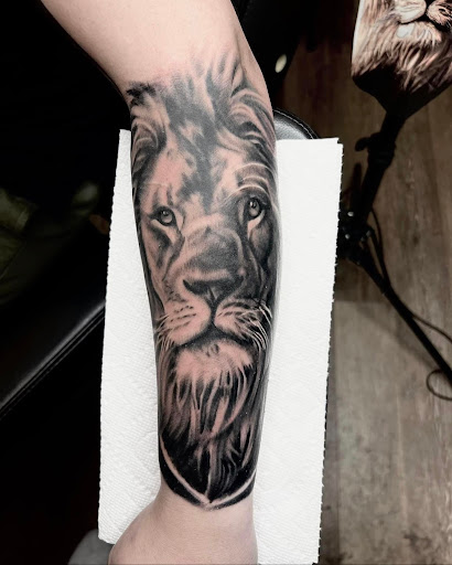 Explore pepe le pew tattoo ideas, creative tattoo ideas in Hattiesburg, available at Everything Prime Art Studio