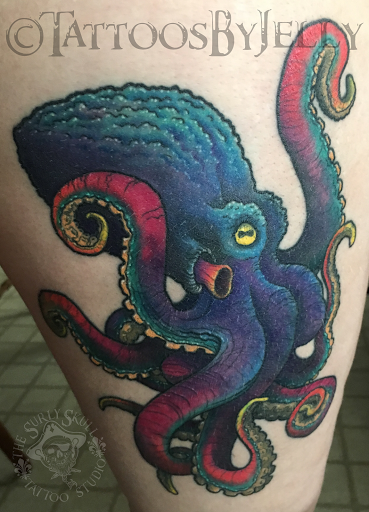 Find best small tattoo ideas for men for your next unique tattoo in San Angelo at Jellys Surly Skull, LLC