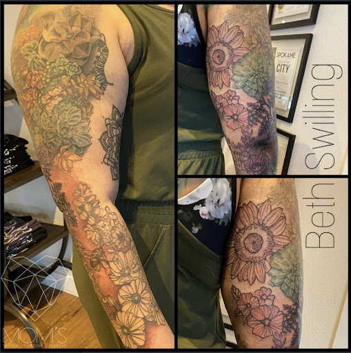 Explore small tattoo ideas with names, creative tattoo ideas in Spokane, available at Moms Custom Tattoo & Body Piercing