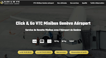 Click & Go VTC Minibus Genève Aéroport