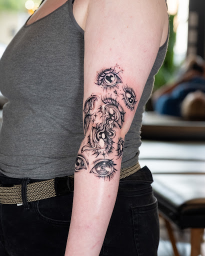 Explore circus tattoo ideas, creative tattoo ideas in Vancouver, available at Hopeless Tattoo & Piercing