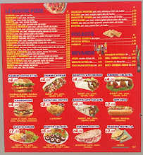 Menu du Pizzeria kebab Cento88 à Nichelino